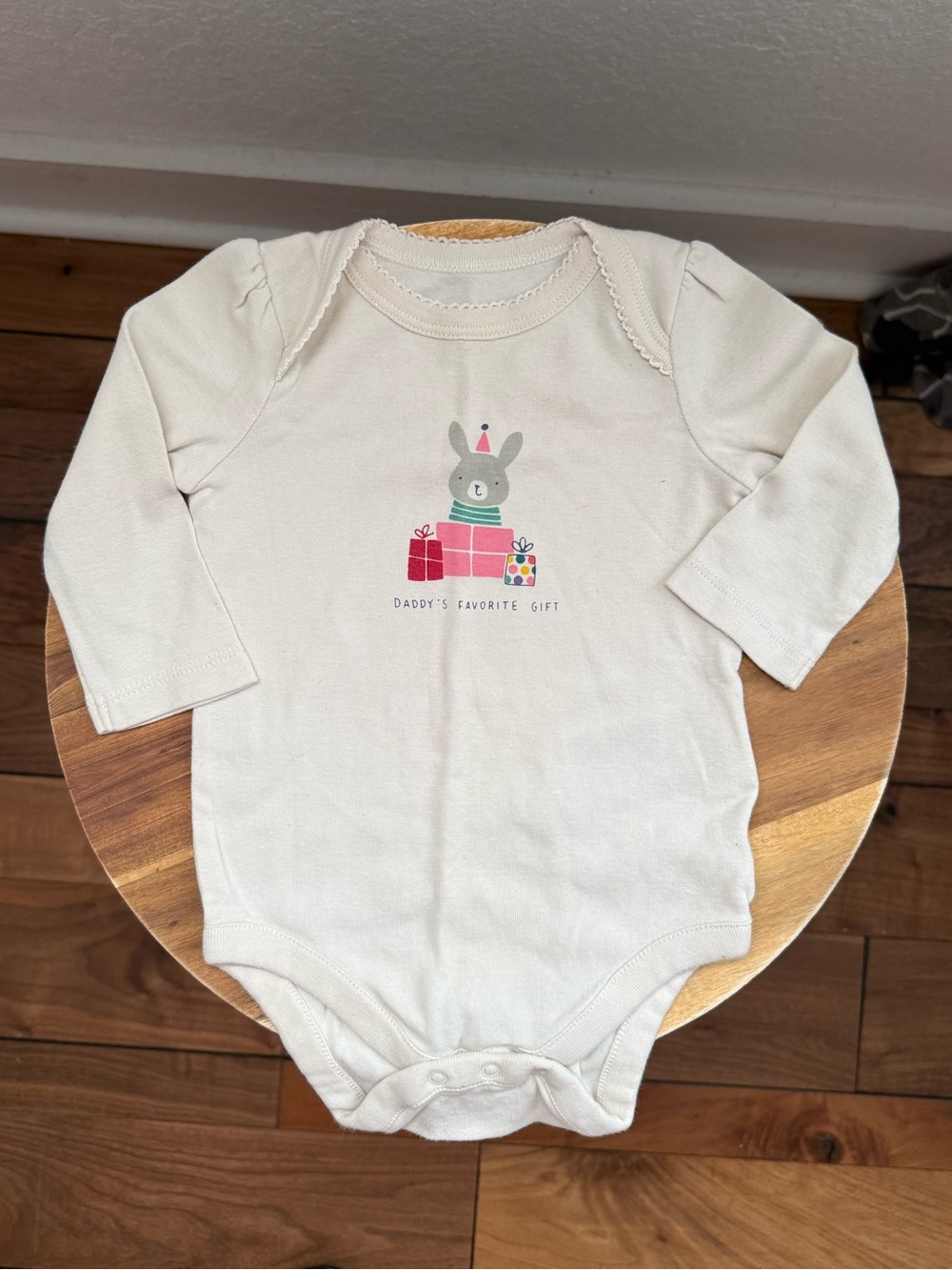 GAP Baby “Daddy’s Favorite Gift” Baby Girl Onesie sz: 3-6M